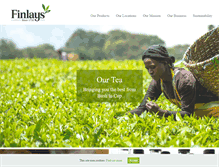 Tablet Screenshot of finlays.net